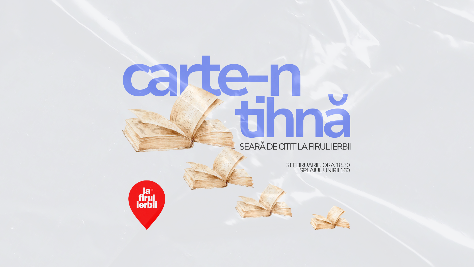 Carte-n tihnă. Timp de citit în liniște